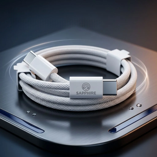 Sapphire Type C to C Charging Cable