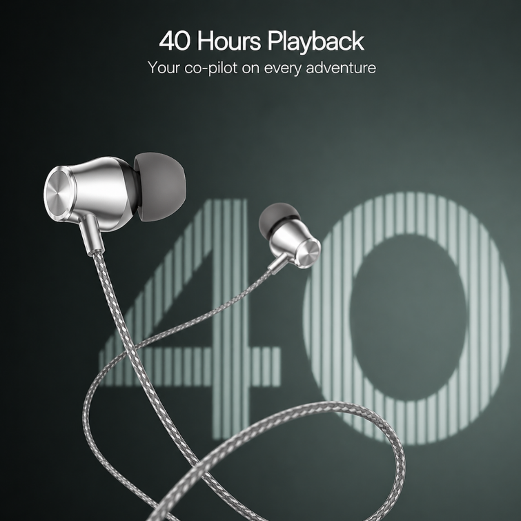 NB Blaze Bluetooth neckband earphone